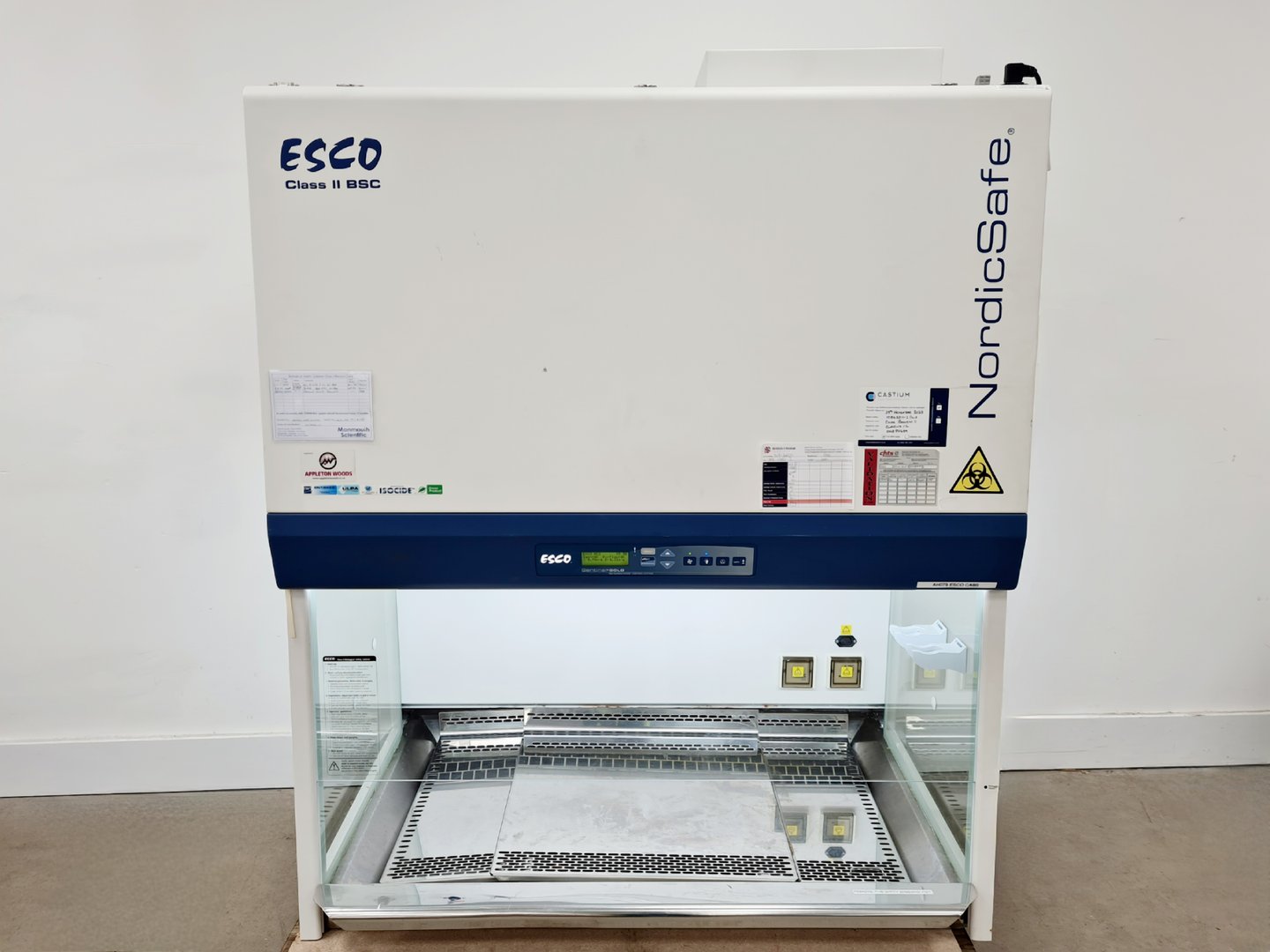 Image of Esco NordicSafe NC2 - 4L8 Class 2 Safety Cabinet Lab