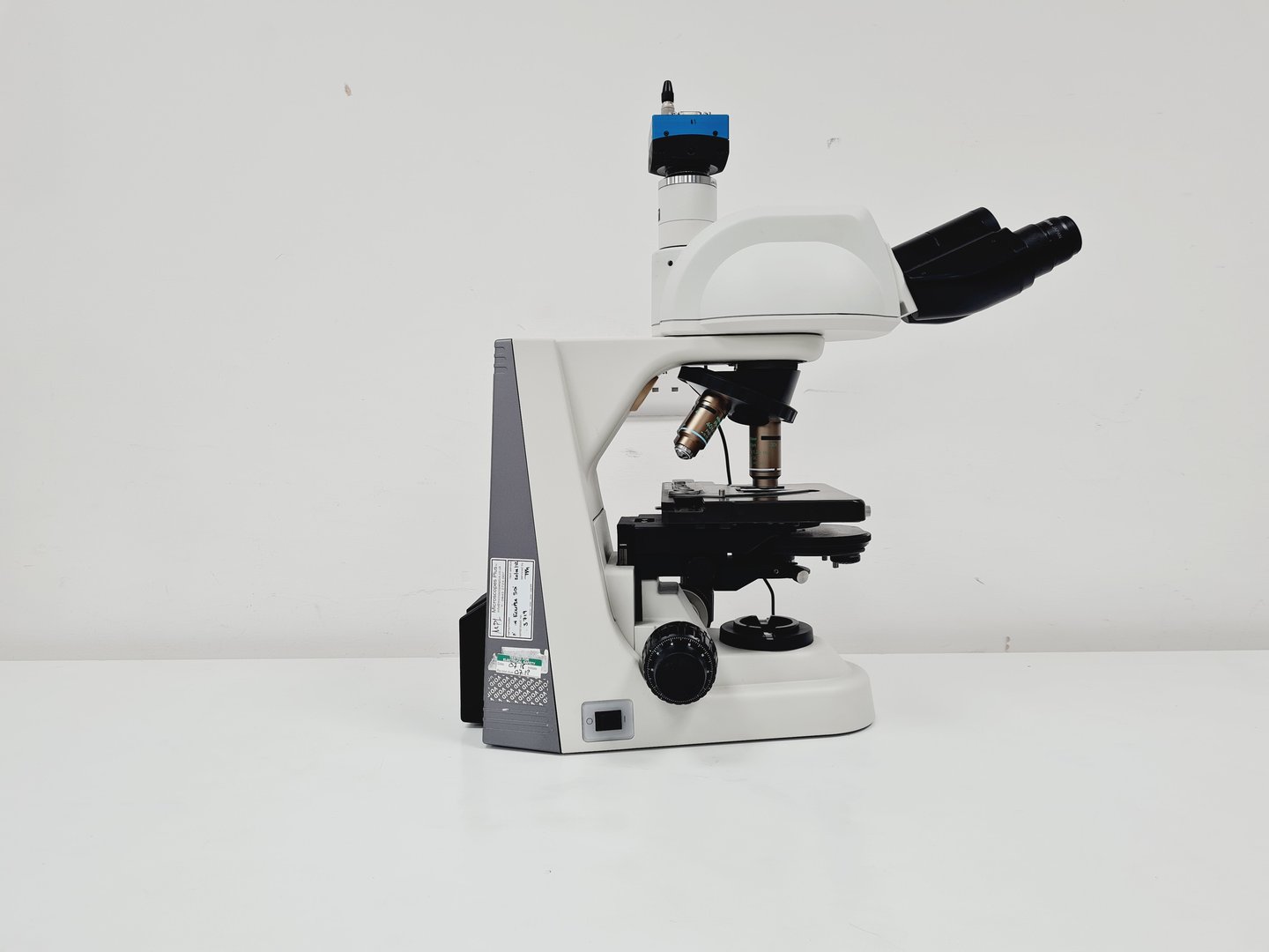 Image of Nikon Eclipse 50i Microscope w/ 3 Objectives & Mikrotron EoSens MC1362