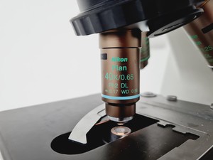 Thumbnail image of Nikon Eclipse 50i Microscope w/ 3 Objectives & Mikrotron EoSens MC1362