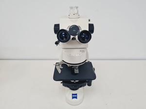 Thumbnail image of Zeiss Axioskop 40 FL 3x Objectives Plan-NEOFLAUR, APOCHROMAT 10x, 20x, 40x Lab