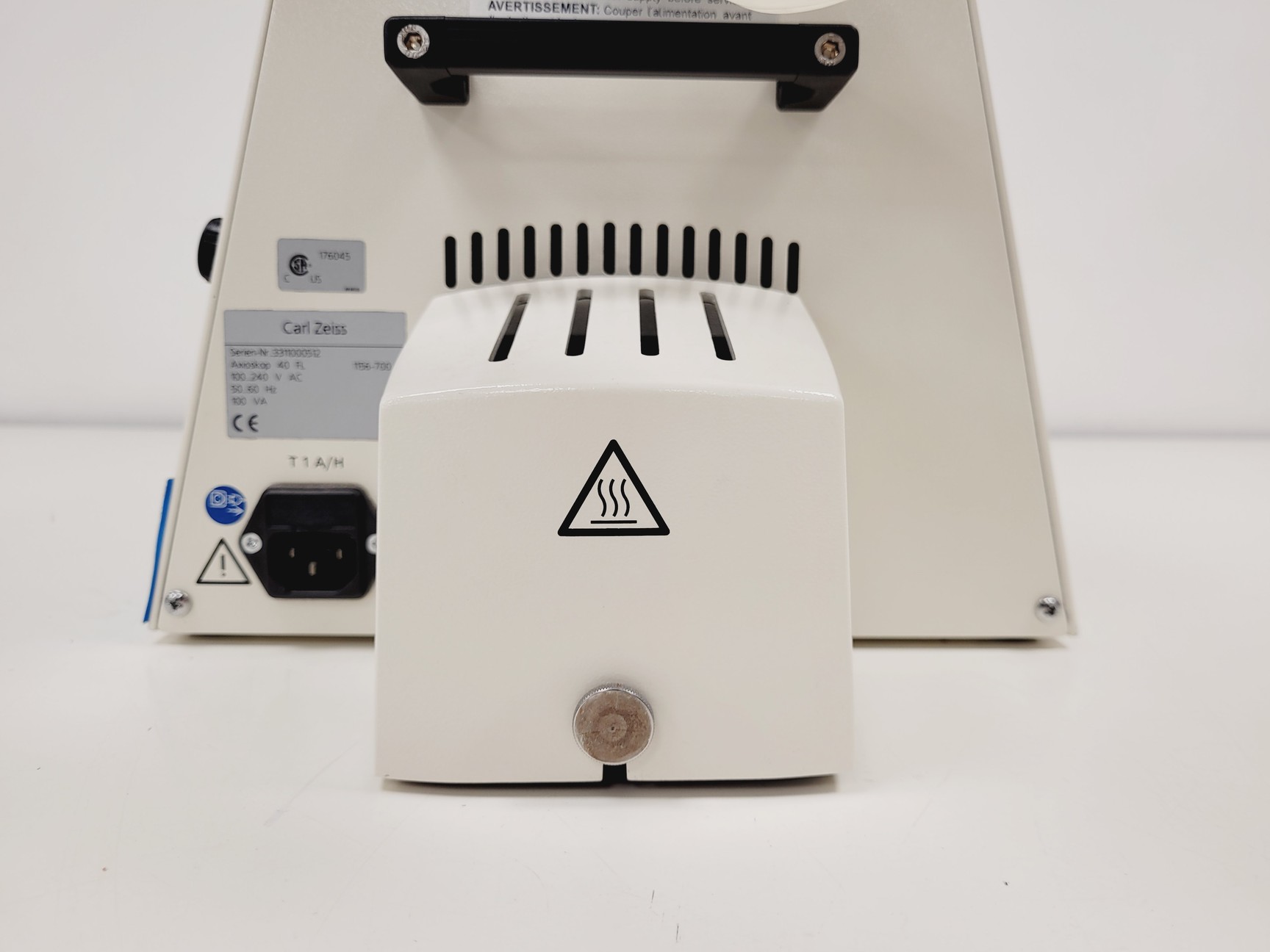 Image of Zeiss Axioskop 40 FL 3x Objectives Plan-NEOFLAUR, APOCHROMAT 10x, 20x, 40x Lab