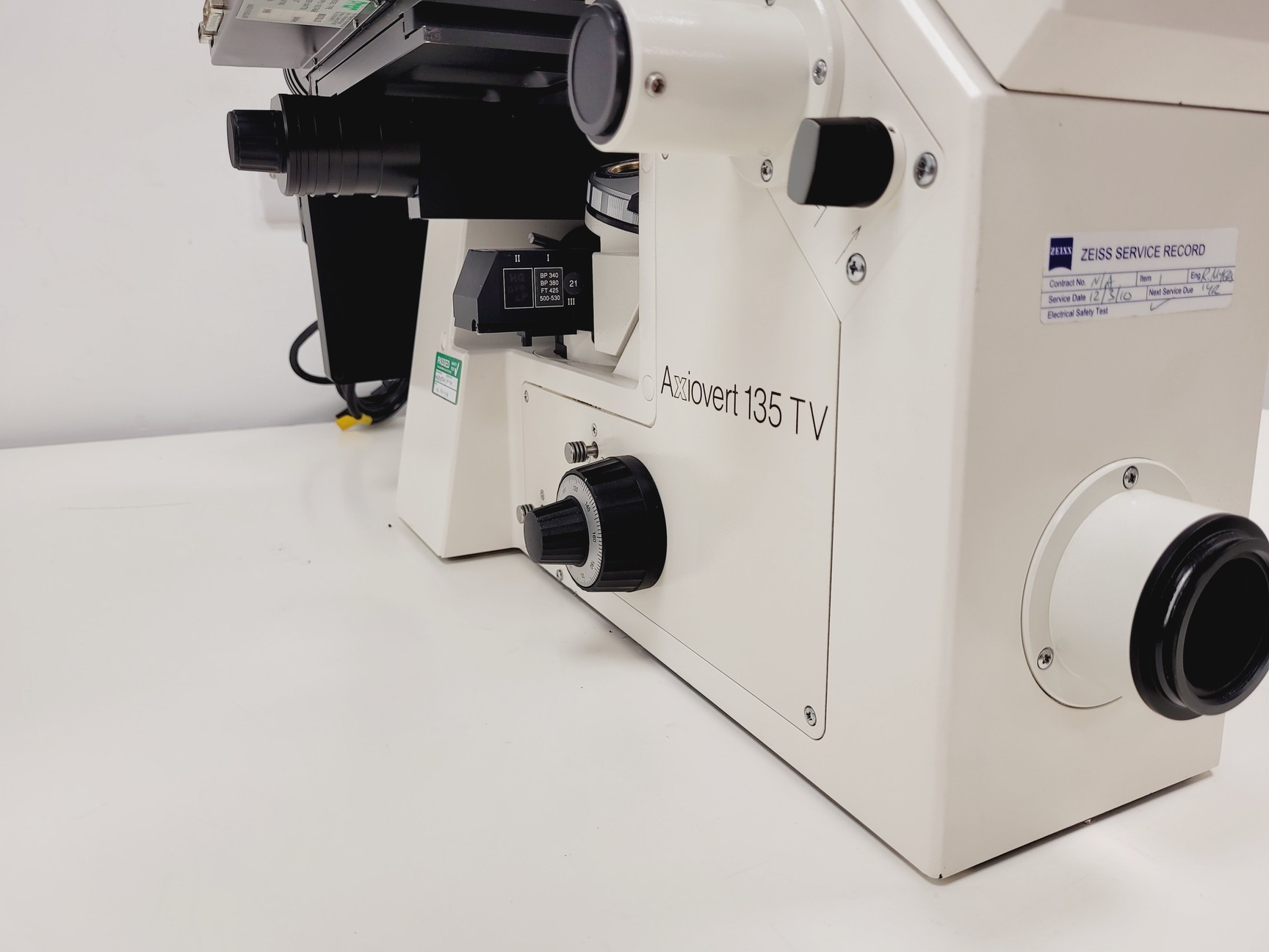 Image of Zeiss Axiovert 135 TV w/ XBO 75, Prior Motorised Stage & Control Lab