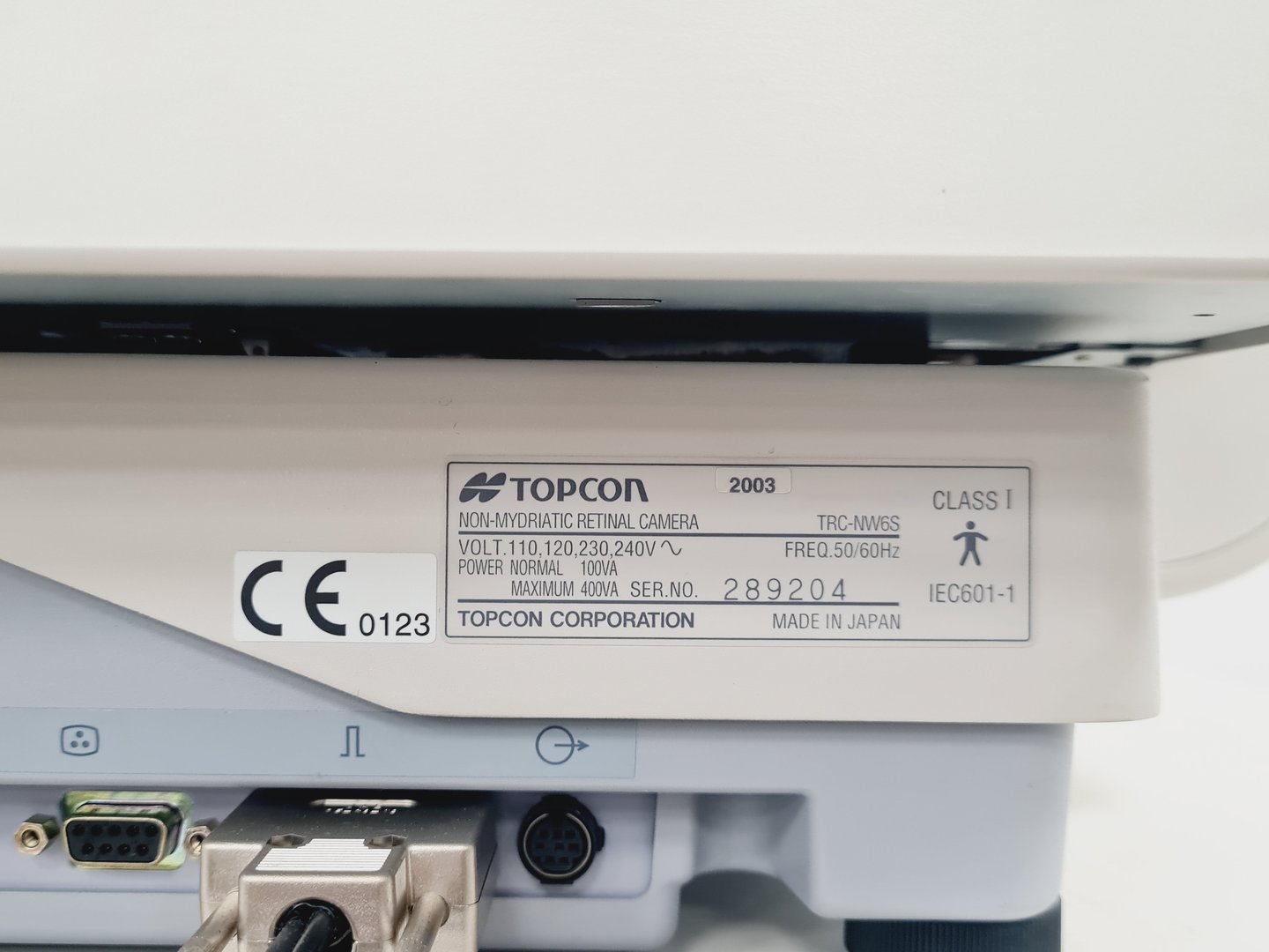 Image of Topcon TRC NW6S Non-Mydriatic w/ Nikon D200 Lab
