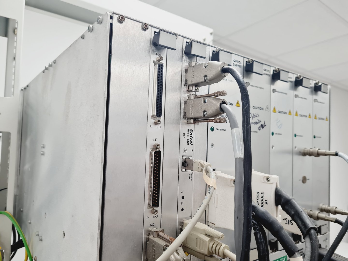 Image of ABB Extrel Mass Spectrometer Quadruple Mass w/ Pumps, Chiller & Various Parts
