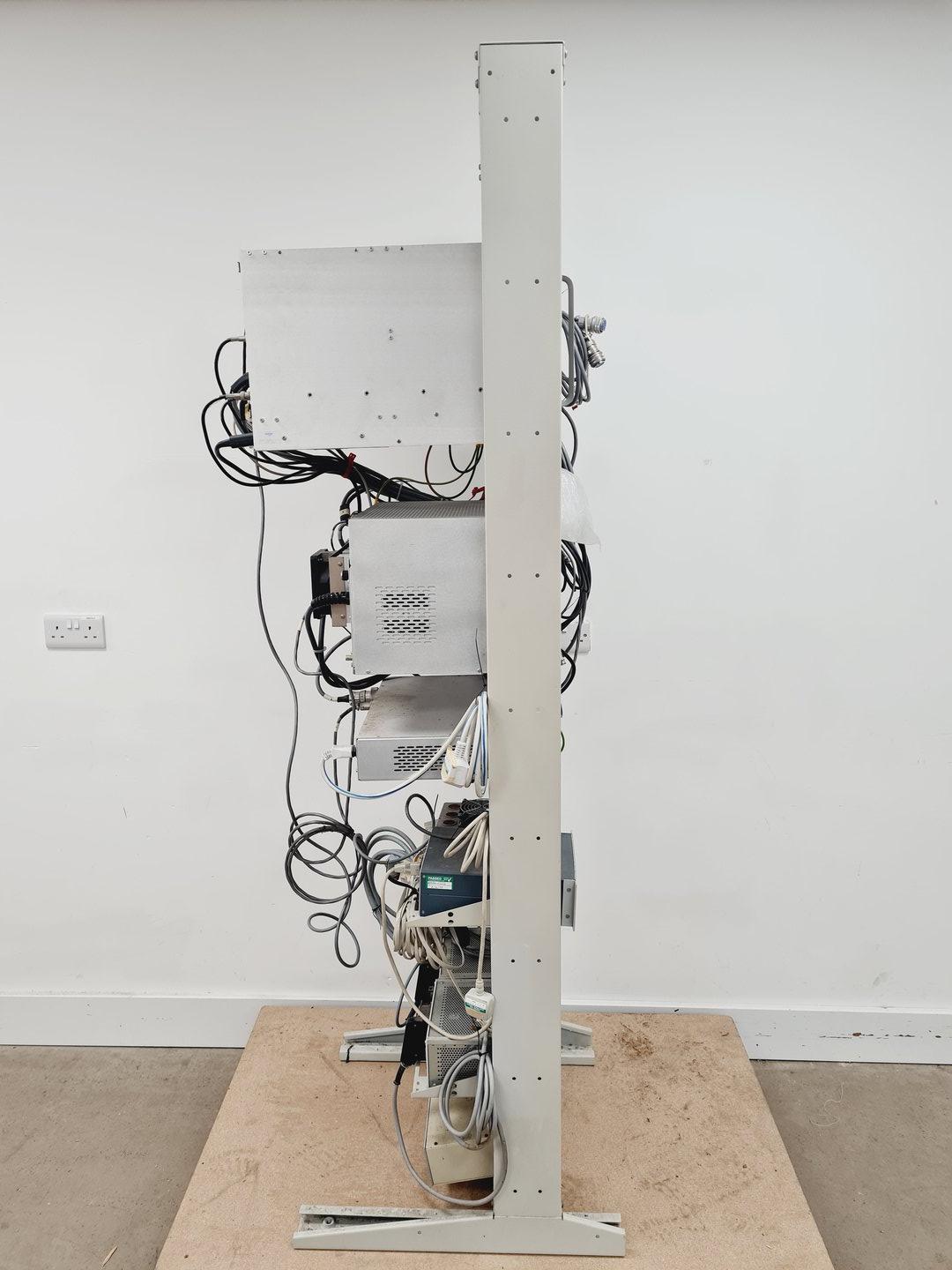 Image of ABB Extrel Mass Spectrometer Quadruple Mass w/ Pumps, Chiller & Various Parts