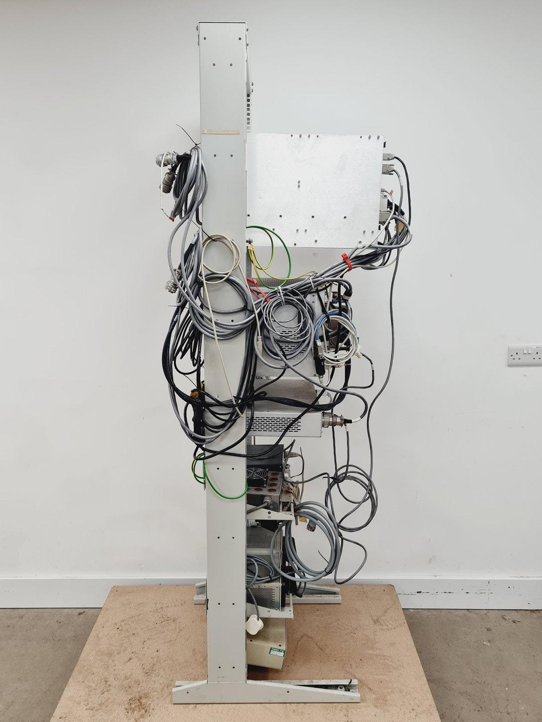 Image of ABB Extrel Mass Spectrometer Quadruple Mass w/ Pumps, Chiller & Various Parts