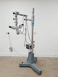 Thumbnail image of Carl Zeiss Stativfuss U Surgical Microscope w/ Control Panel Lab