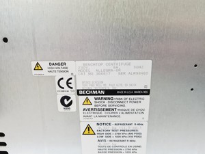 Thumbnail image of Beckman Coulter Allegra 6R Refrigerated Centrifuge Lab Spares/Repairs