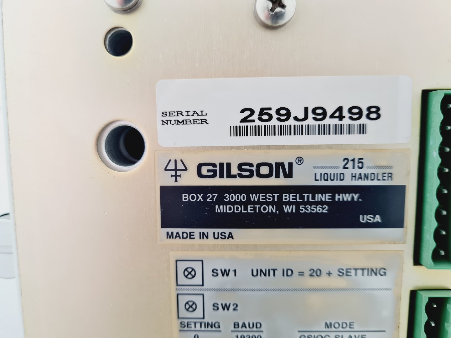 Image of Amersham Biosciences Ettan Digestor System, 215 Liquid Handler, VALVEMATE