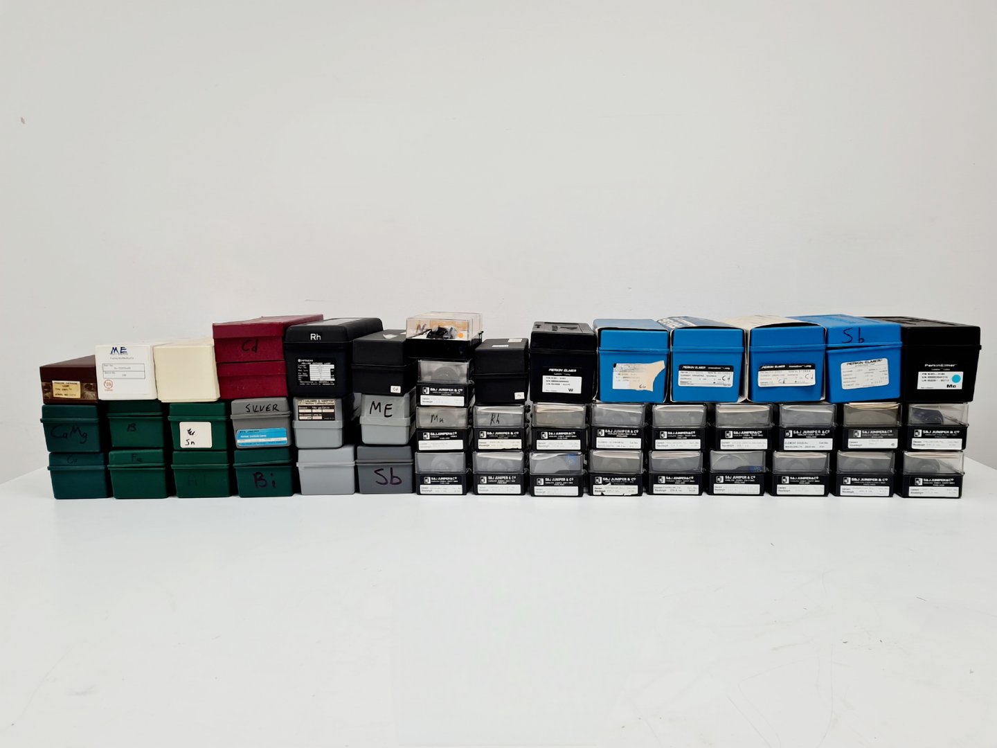 Image of Job Lot 46 x Hollow Cathode Lamps AAS Perkin Elmer, Varian etc