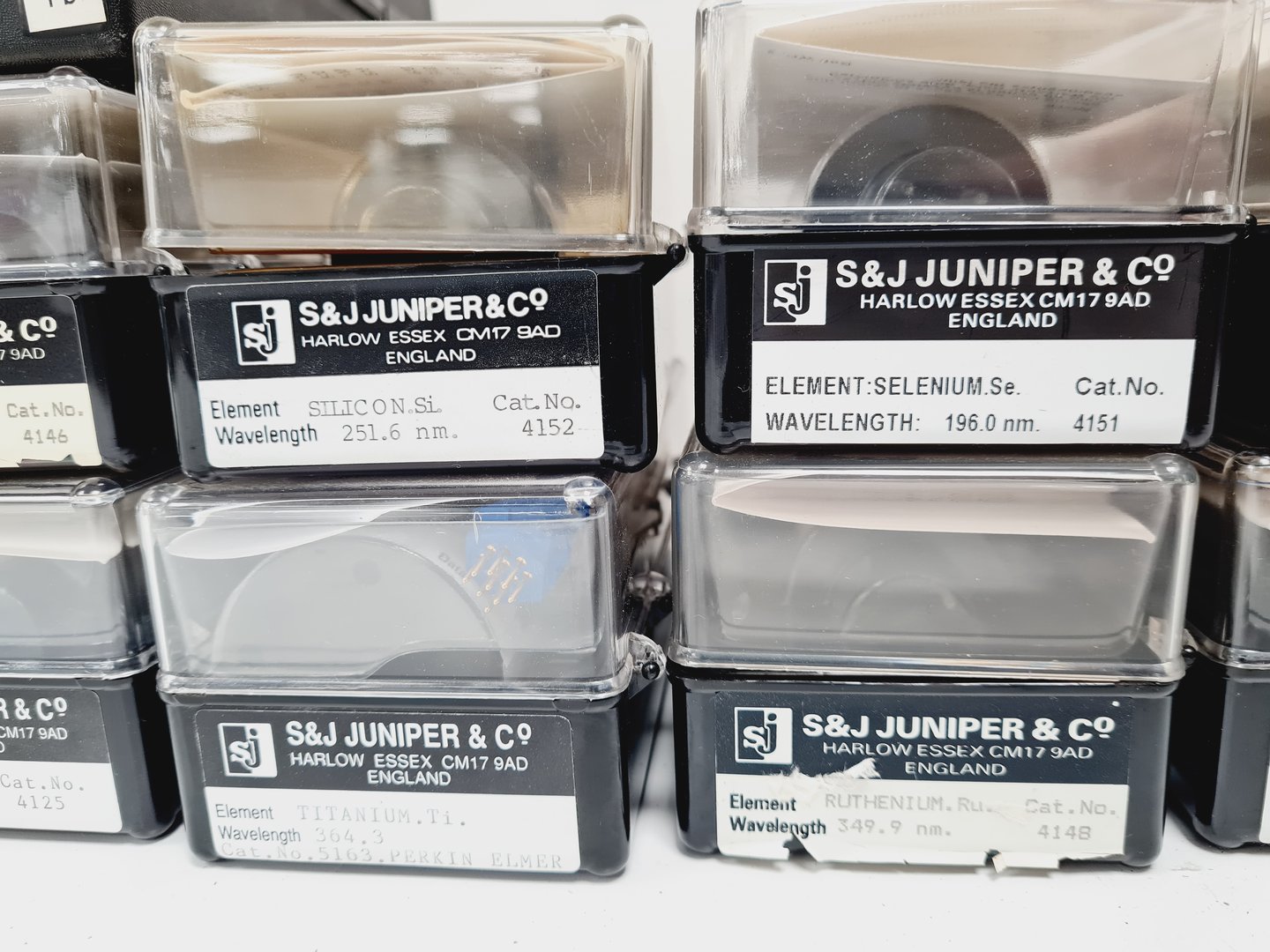 Image of Job Lot 46 x Hollow Cathode Lamps AAS Perkin Elmer, Varian etc