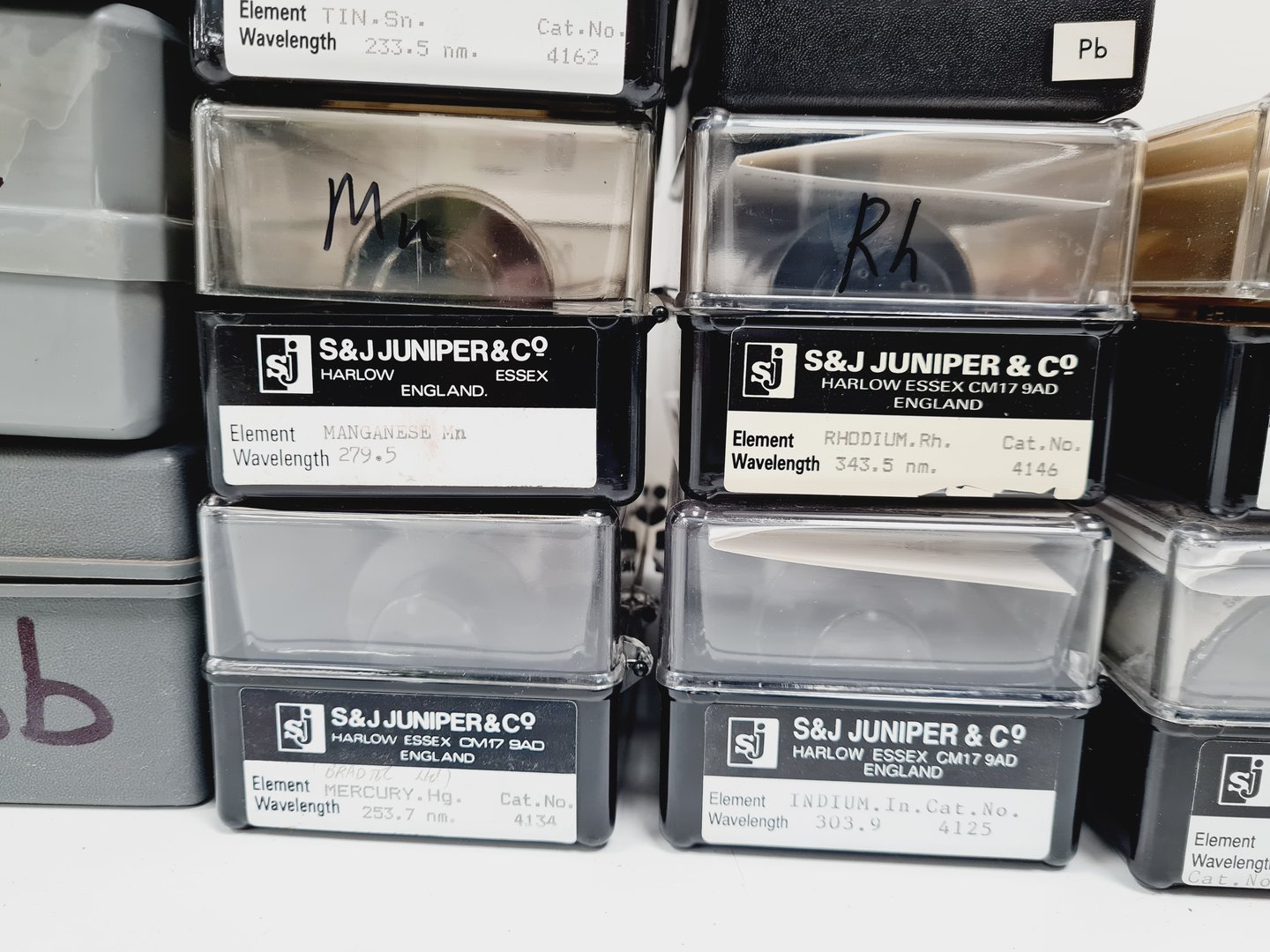 Image of Job Lot 46 x Hollow Cathode Lamps AAS Perkin Elmer, Varian etc