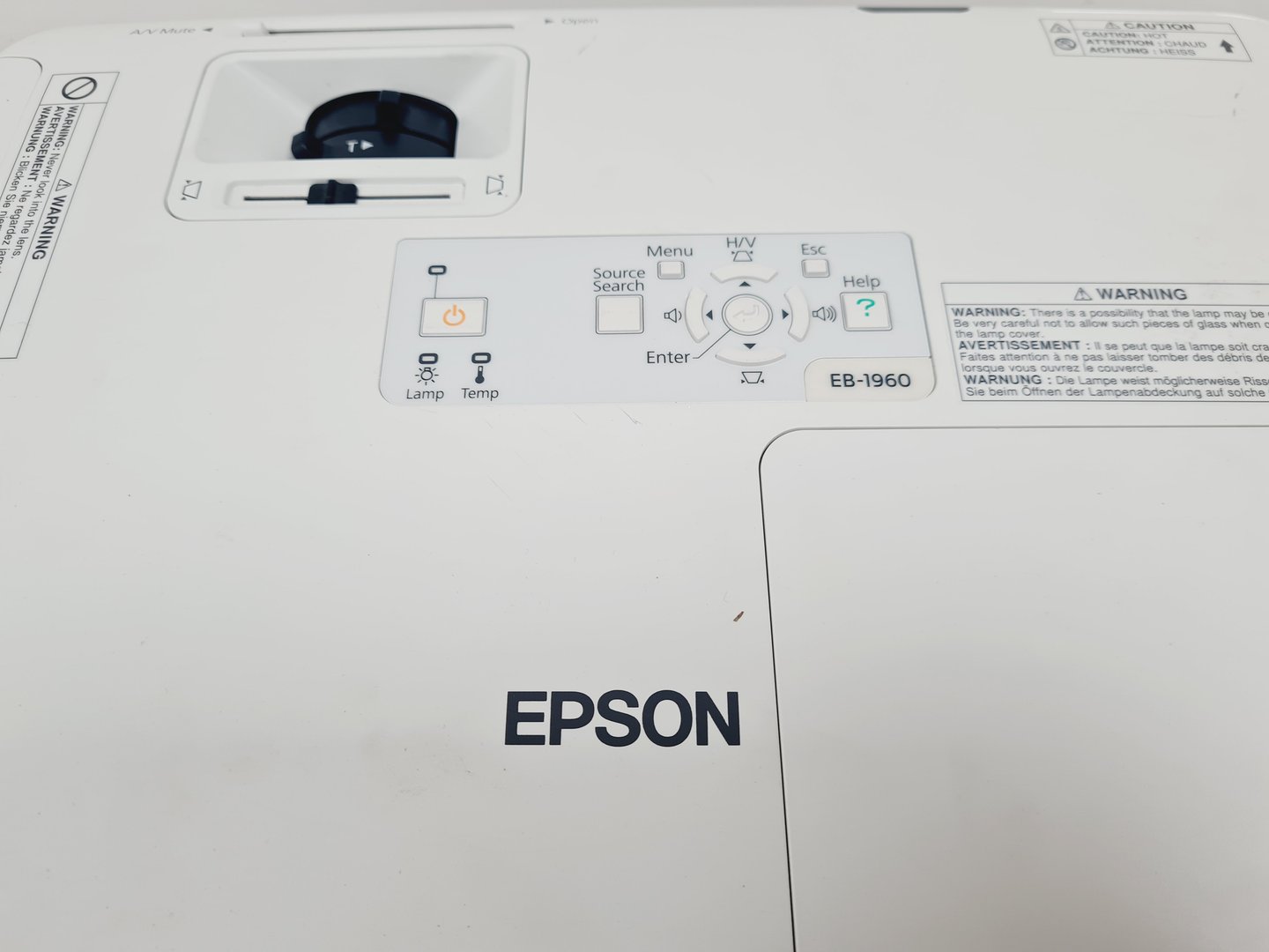 Image of Epson EB-1960 3LCD Projector 