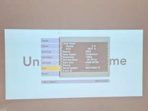 Thumbnail image of Epson EB-1960 3LCD Projector 