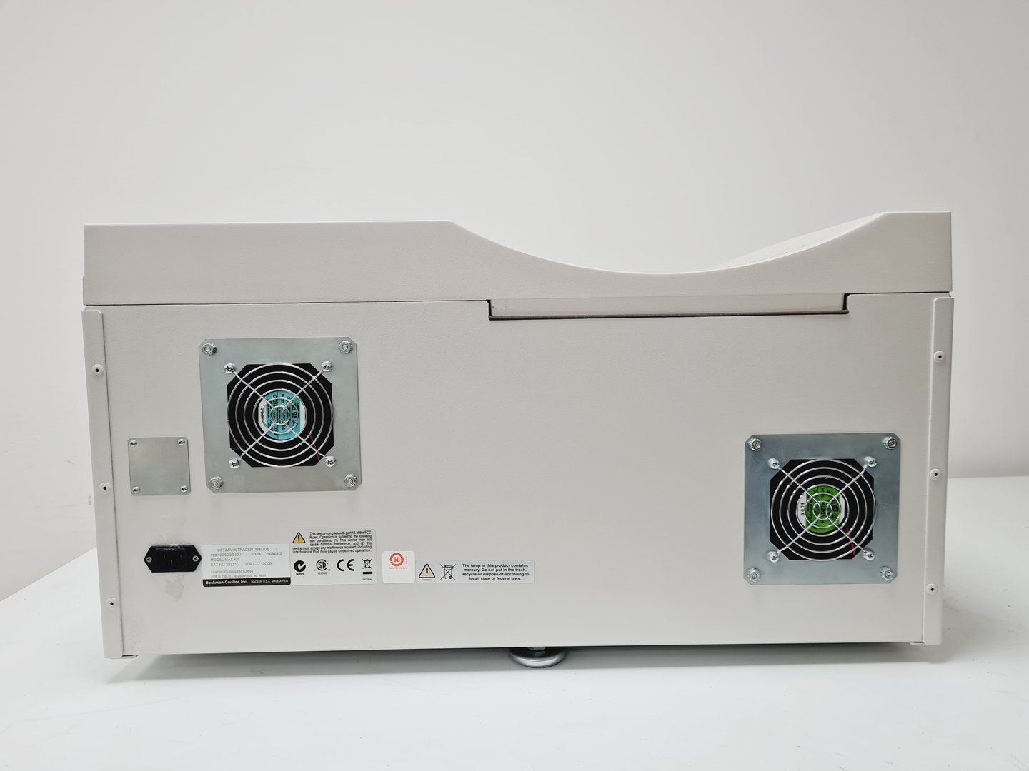 Image of Beckman Coulter Optima MAX-XP Ultracentrifuge Lab