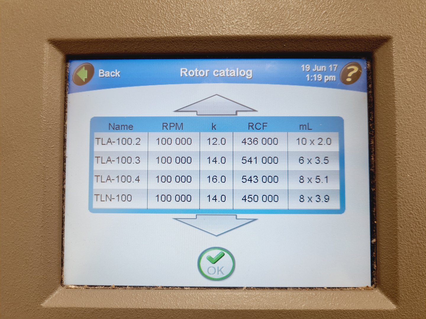 Image of Beckman Coulter Optima MAX-XP Ultracentrifuge Lab