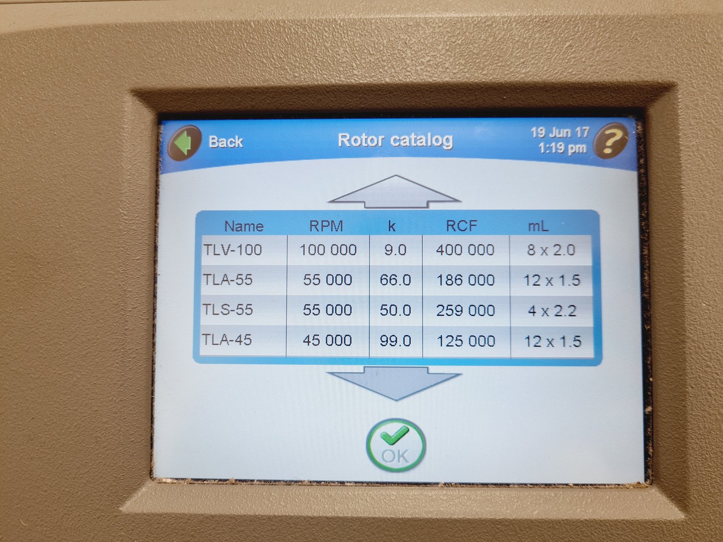 Image of Beckman Coulter Optima MAX-XP Ultracentrifuge Lab