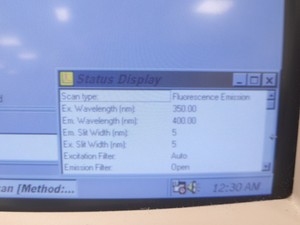 Thumbnail image of Varian Cary Eclipse Fluorescence Spectrophotometer w/ PC & Cary Eclipse Software