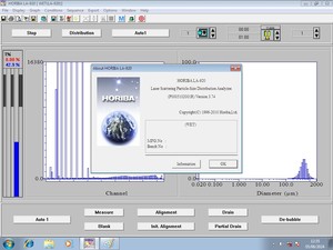Thumbnail image of Horiba LA-920 Laser Scattering Particle Size Distribution Analyzer Lab