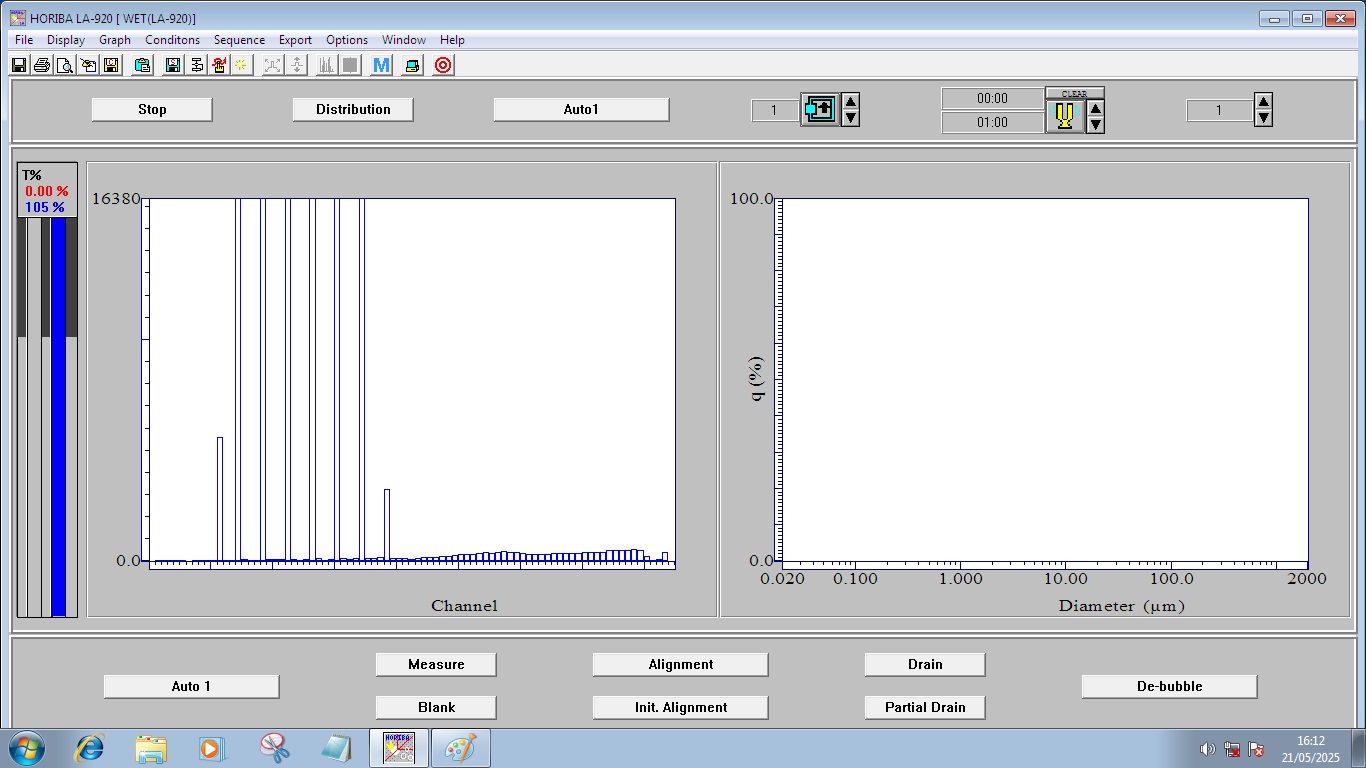 Image of Horiba LA-920 Laser Scattering Particle Size Distribution Analyzer Spares/Repair