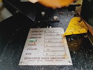 Thumbnail image of Edwards Vacuum Carbon Coater E306 Lab 