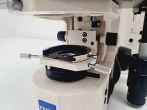 Thumbnail image of Zeiss Axioplan 2ie MOT Fluorescence Microscope w/ 4 Objectives Lab