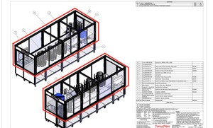 Thumbnail image of Thermo Scientific Robotics Enclosure Cabinet S-MAS9036-000-00 Lab