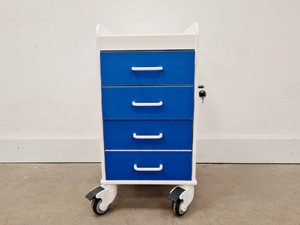 Thumbnail image of 9 x MilliporeSigma Compact 4 Drawer Locking Cart Lab