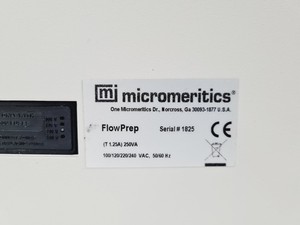 Thumbnail image of Micromeritics FlowPrep 060 Sample Degas System Lab