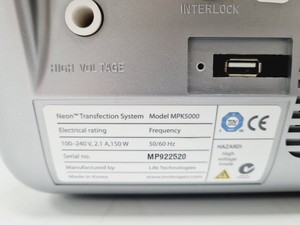 Thumbnail image of Invitrogen MPK5000  Neon Transfection System Lab Spares/Repairs