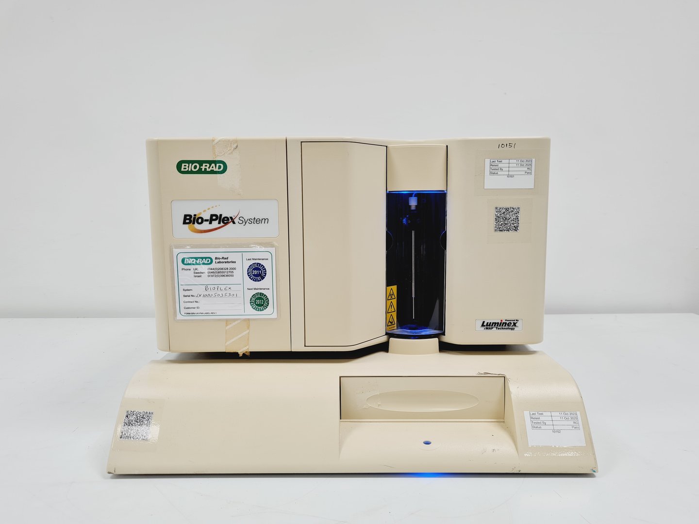 BIORAD BioPlex System, Luminex XYP & Luminex 100 Multiplex Lab