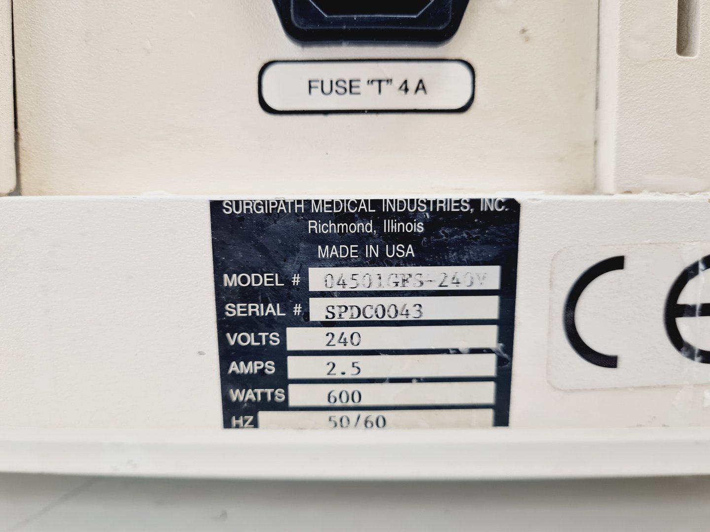 Image of Surgipath 04501GFS-240 Premier Dispensing Console Lab