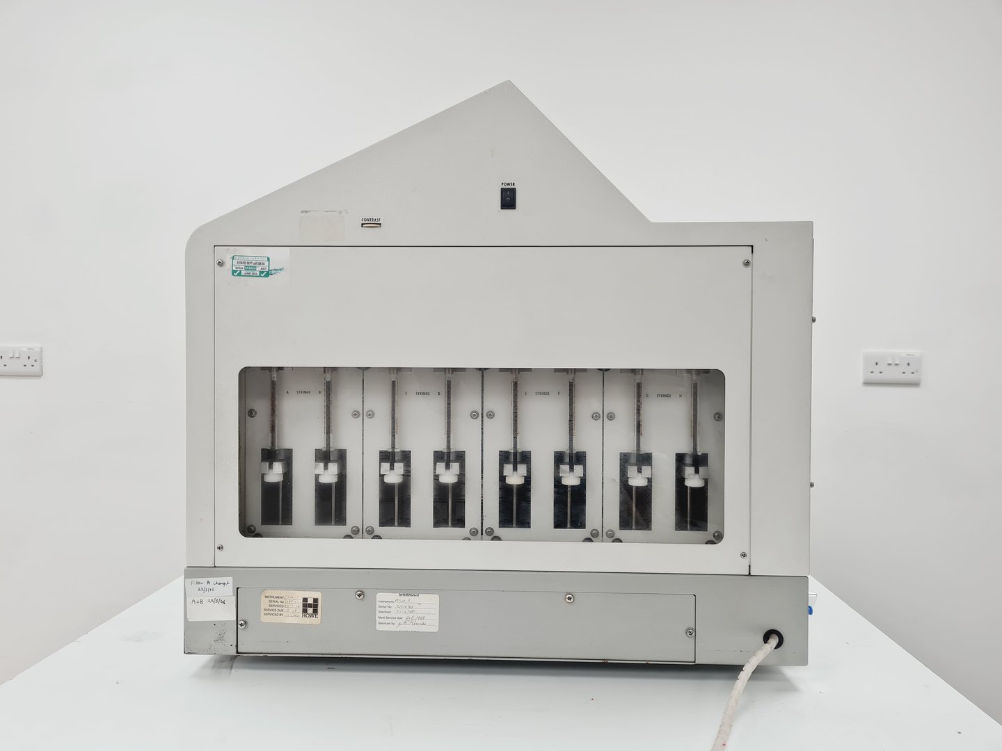 Image of Shimadzu PSSM-8 Peptide Synthesizer w/ Memory Key, System Disk & Accessories Lab