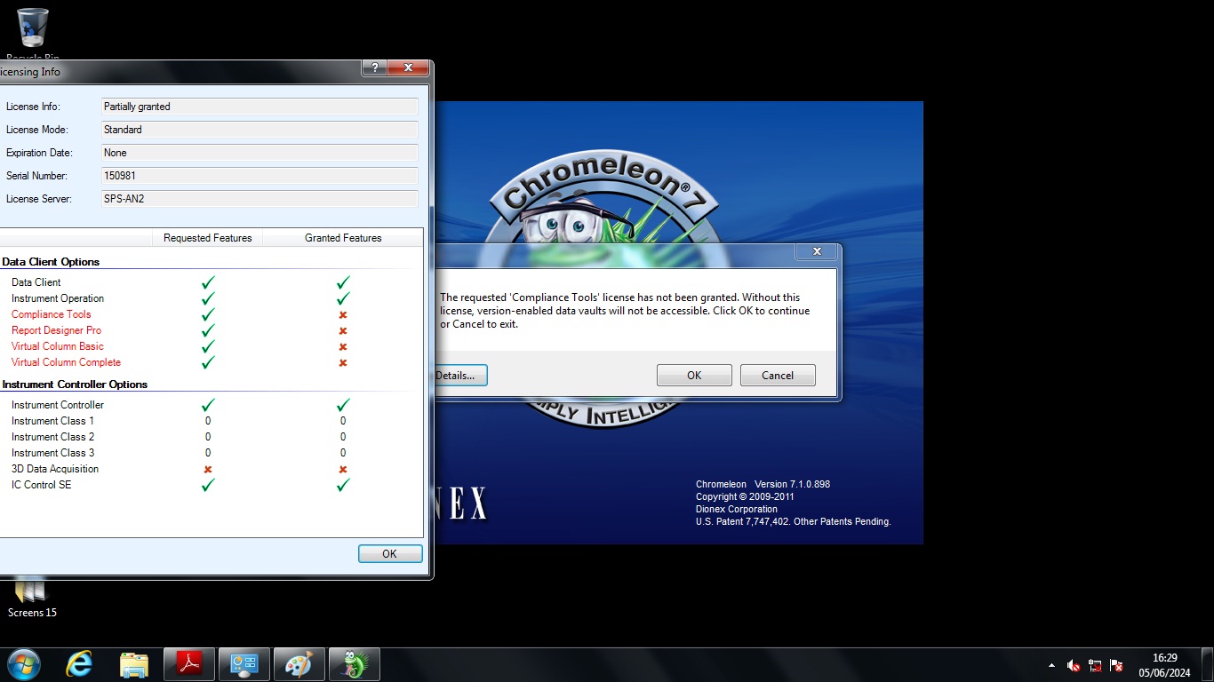 Image of Dionex ICS-1100 Ion Chromatography System w/ PC & Software Lab