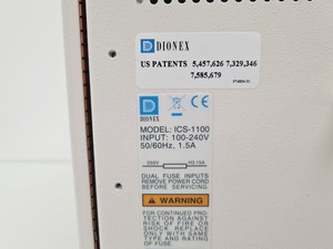 Thumbnail image of Dionex ICS-1100 Ion Chromatography System w/ PC & Software Lab