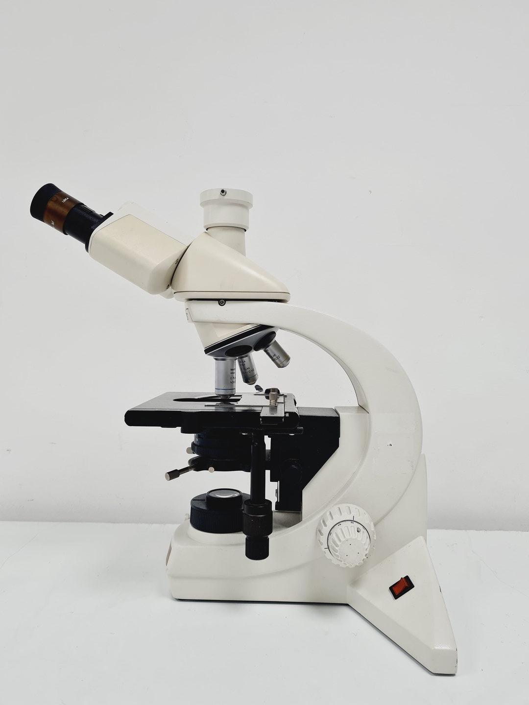 Image of Leica DMLS Clinical Microscope w/ 3 Objectives 40x/0.65, 20x/0.40, 10x/0.22
