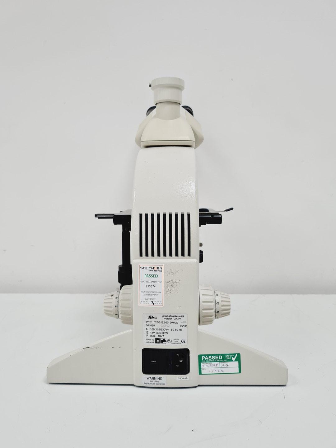 Image of Leica DMLS Clinical Microscope w/ 3 Objectives 40x/0.65, 20x/0.40, 10x/0.22