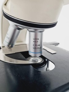 Thumbnail image of Leica DMLS Clinical Microscope w/ 3 Objectives 40x/0.65, 20x/0.40, 10x/0.22
