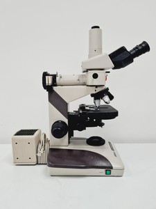 Thumbnail image of Nikon Optiphot-2 Microscope w/ 5 Objectives, Ph1, Ph2, Ph3, Plan 2