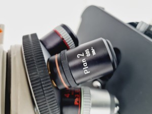 Thumbnail image of Nikon Optiphot-2 Microscope w/ 5 Objectives, Ph1, Ph2, Ph3, Plan 2