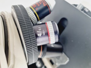 Thumbnail image of Nikon Optiphot-2 Microscope w/ 5 Objectives, Ph1, Ph2, Ph3, Plan 2