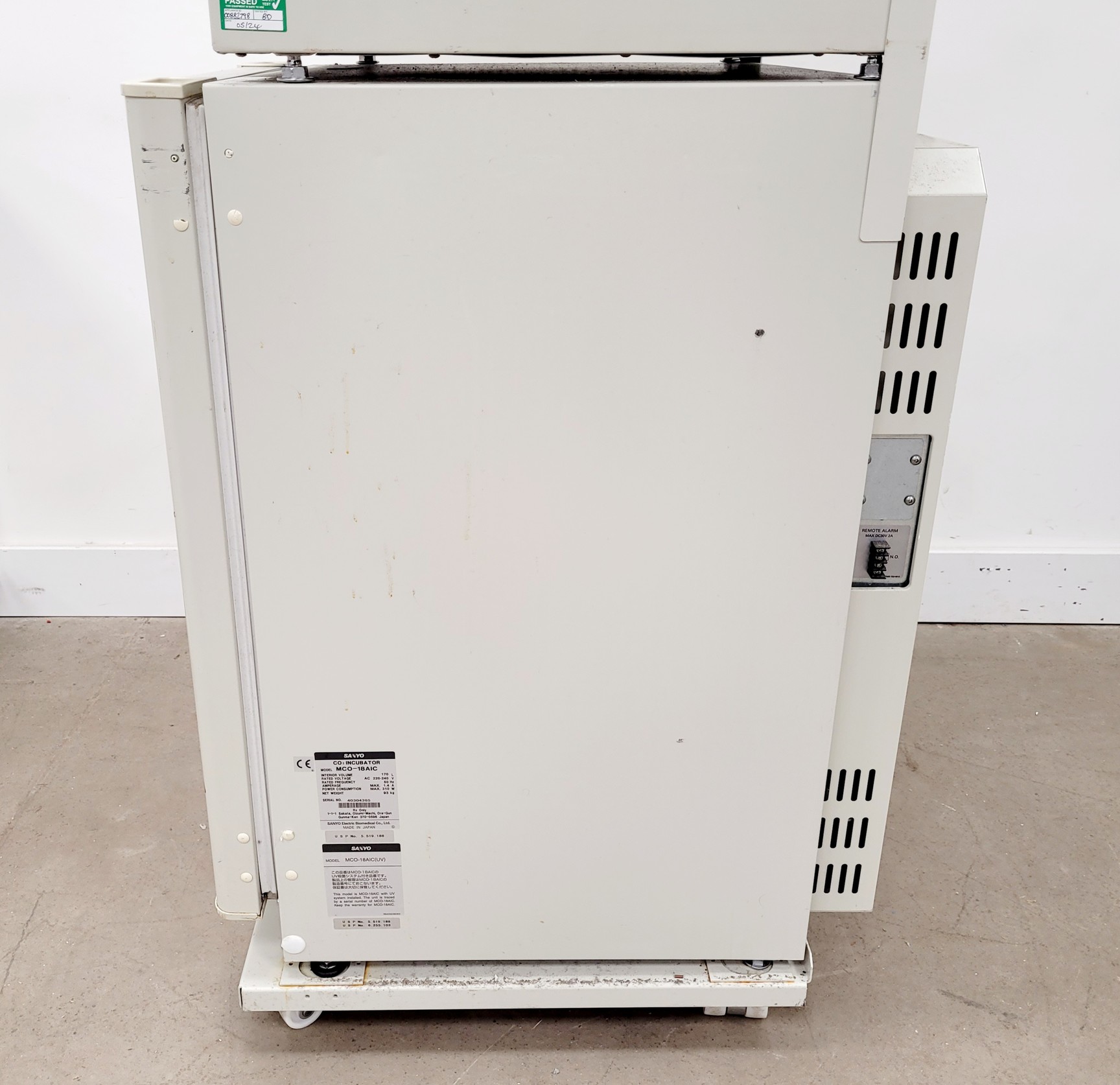 Image of Sanyo CO2 Incubator Double Stack MCO17-AIC/MCO-18AIC Lab