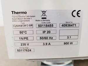 Thumbnail image of Thermo Scientific Cytomat 24 C-GR Spares/Repair Lab