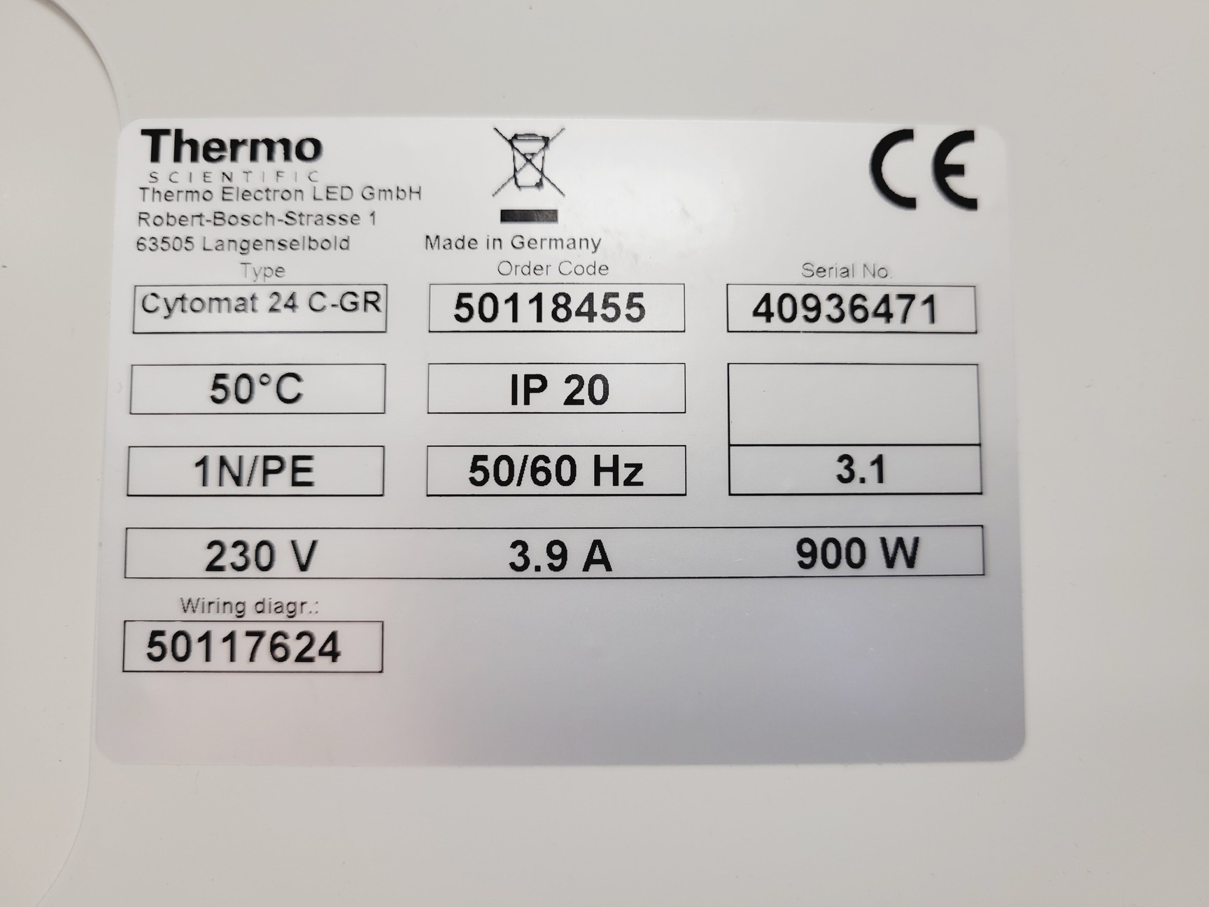 Image of Thermo Scientific Cytomat 24 C-GR Spares/Repair Lab