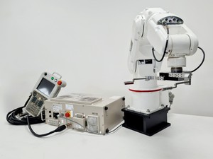 Thumbnail image of Yaskawa Electrics Motoman YR HP3J-J01 w/ Power Supply & Controller Lab Faulty