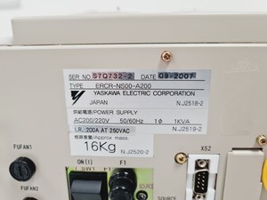 Thumbnail image of Yaskawa Electrics Motoman YR HP3J-J01 w/ Power Supply & Controller Lab Faulty