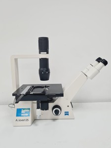 Thumbnail image of Zeiss Axiovert 25 Inverted Fluorescence Phase Contrast Microscope Lab