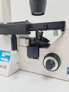 Thumbnail image of Zeiss Axiovert 25 Inverted Fluorescence Phase Contrast Microscope Lab