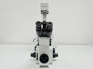 Thumbnail image of Olympus IX70 Inverted Fluorescence Microscope w/ U-ULS100HG Lab Spares/Repairs