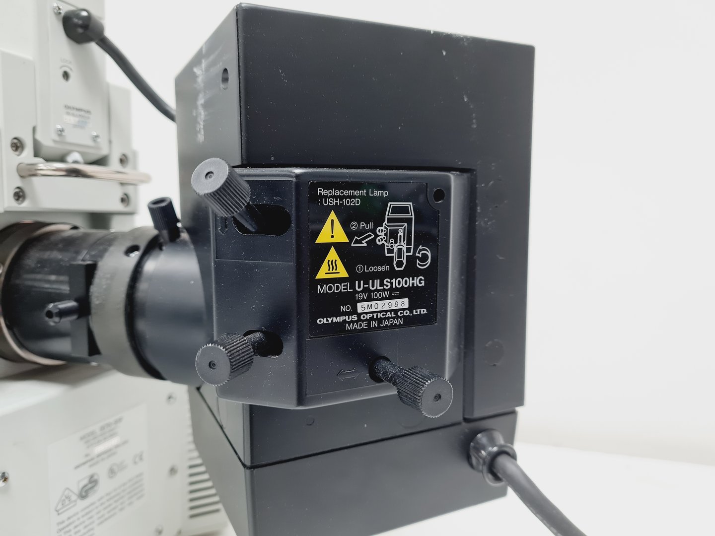 Image of Olympus IX70 Inverted Fluorescence Microscope w/ U-ULS100HG Lab Spares/Repairs